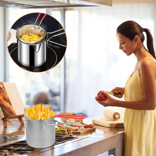 Friteuse multifonctionnelle en acier inoxydable
